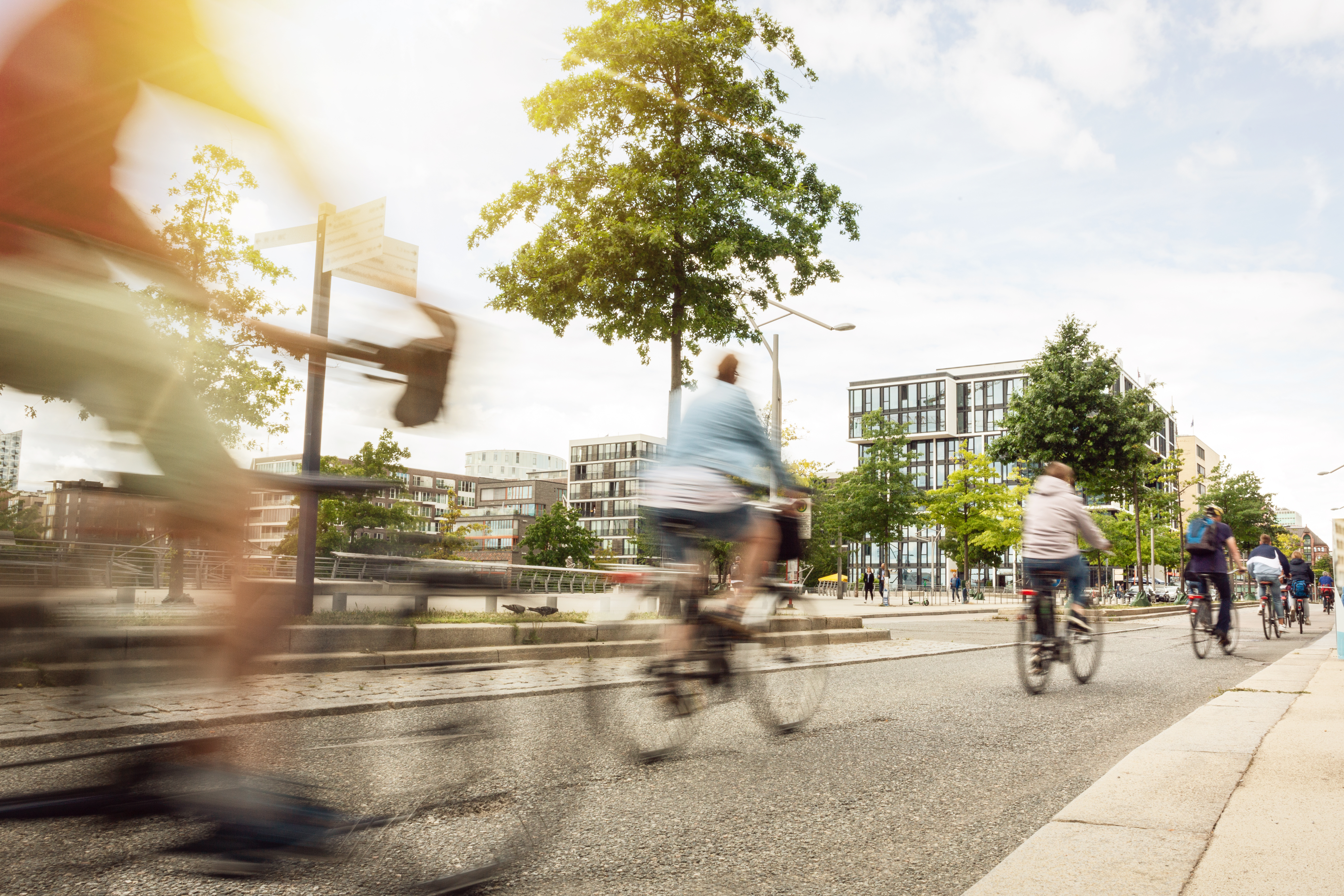 Främja cykeln för miljön
