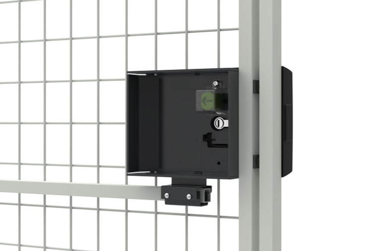 back of electric lock with escape release function
