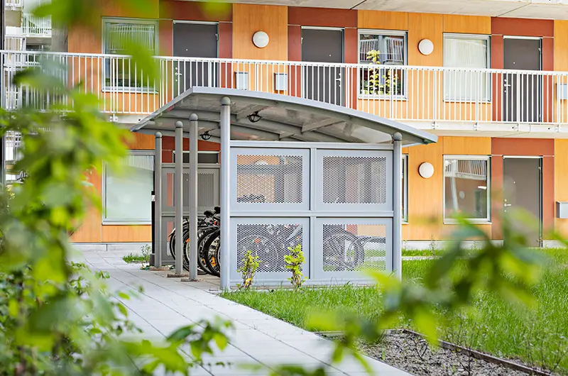 Axelent Safe X Cykelställ Med Tak)