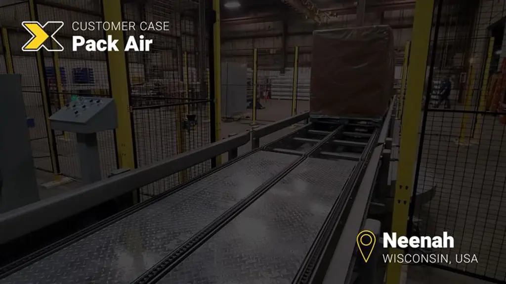 Vido av Axelents säkerhetslösningar hos Pack Air