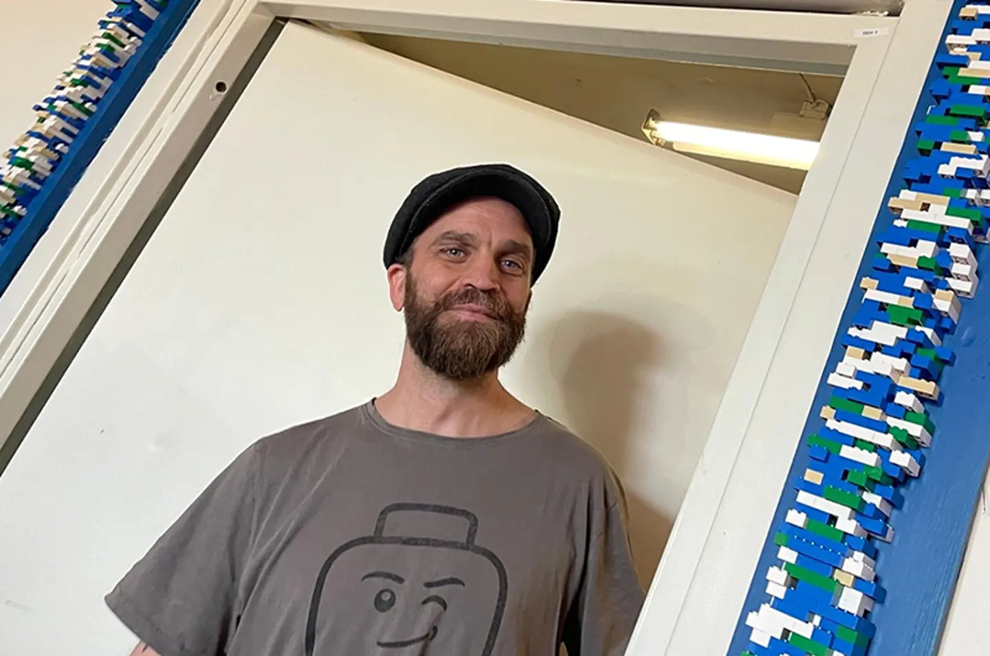 Joakim Segeblad är Legomästaren bakom Axelents X-Protect kampanj 