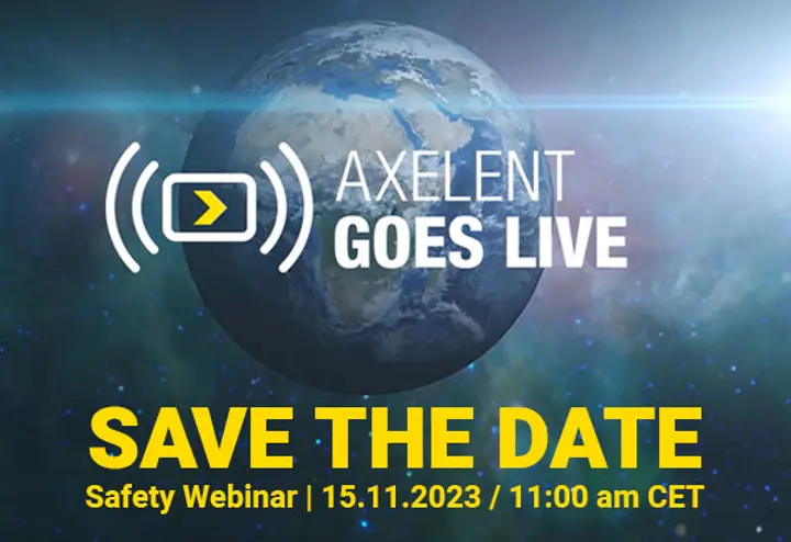 SAVE THE DATE - Axelent Safety Webinar den 15 november kl. 11:00  SAVE THE DATE - Axelent Safety Webinar den 15 november kl. 11:00