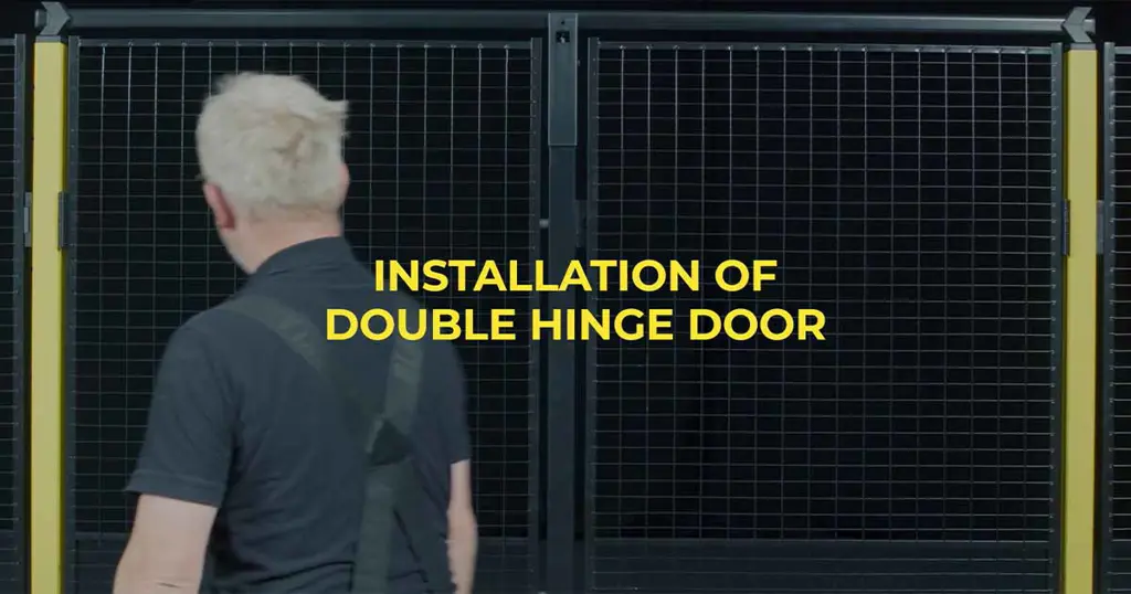 Montera dubbel slagport med Axelent