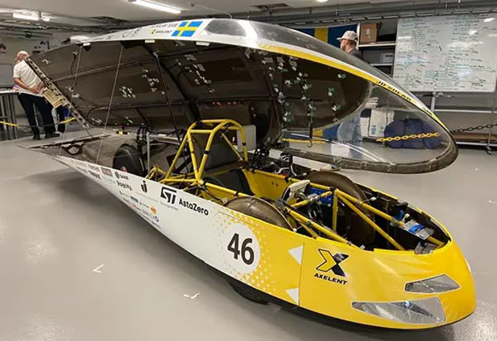 Axelight är redo för Australien och Bridgestone World Solar Challenge  Axelight är redo för Australien och Bridgestone World Solar Challenge