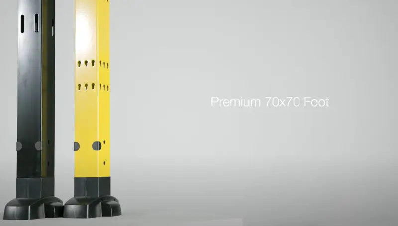 Axelent Mounting Instructions Premium 70X70 Foot