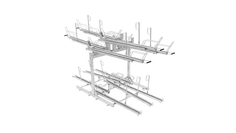 Double sided | Long extendable rail